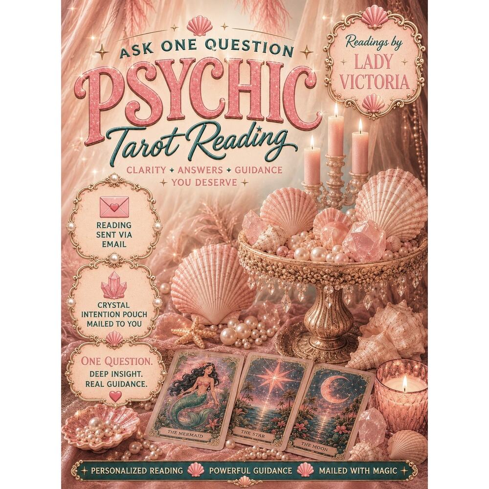 One Question Psychic Tarot Reading Personalized Love Career Spiritual Guidance